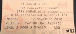 Cardiff Ticket 2018